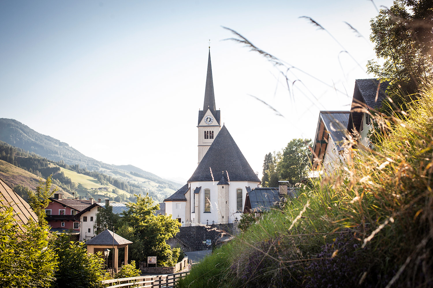 Ortsansicht von Taxenbach im Salzburger Land